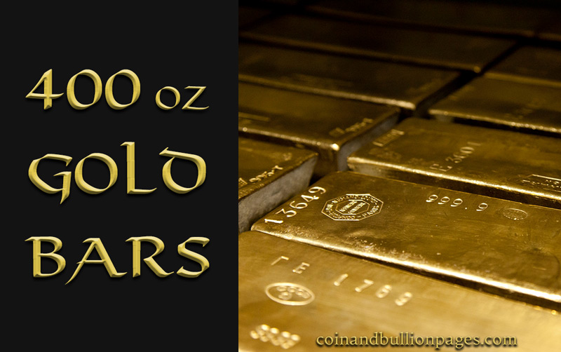 400 Oz Gold Bar